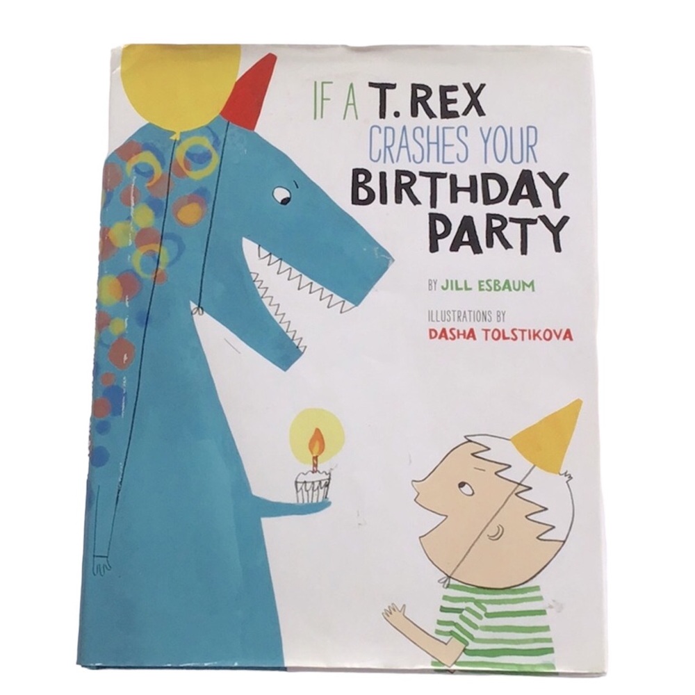 💚 FREE with any purchase ⭐️ If T. Rex Crashes Your Birthday Book